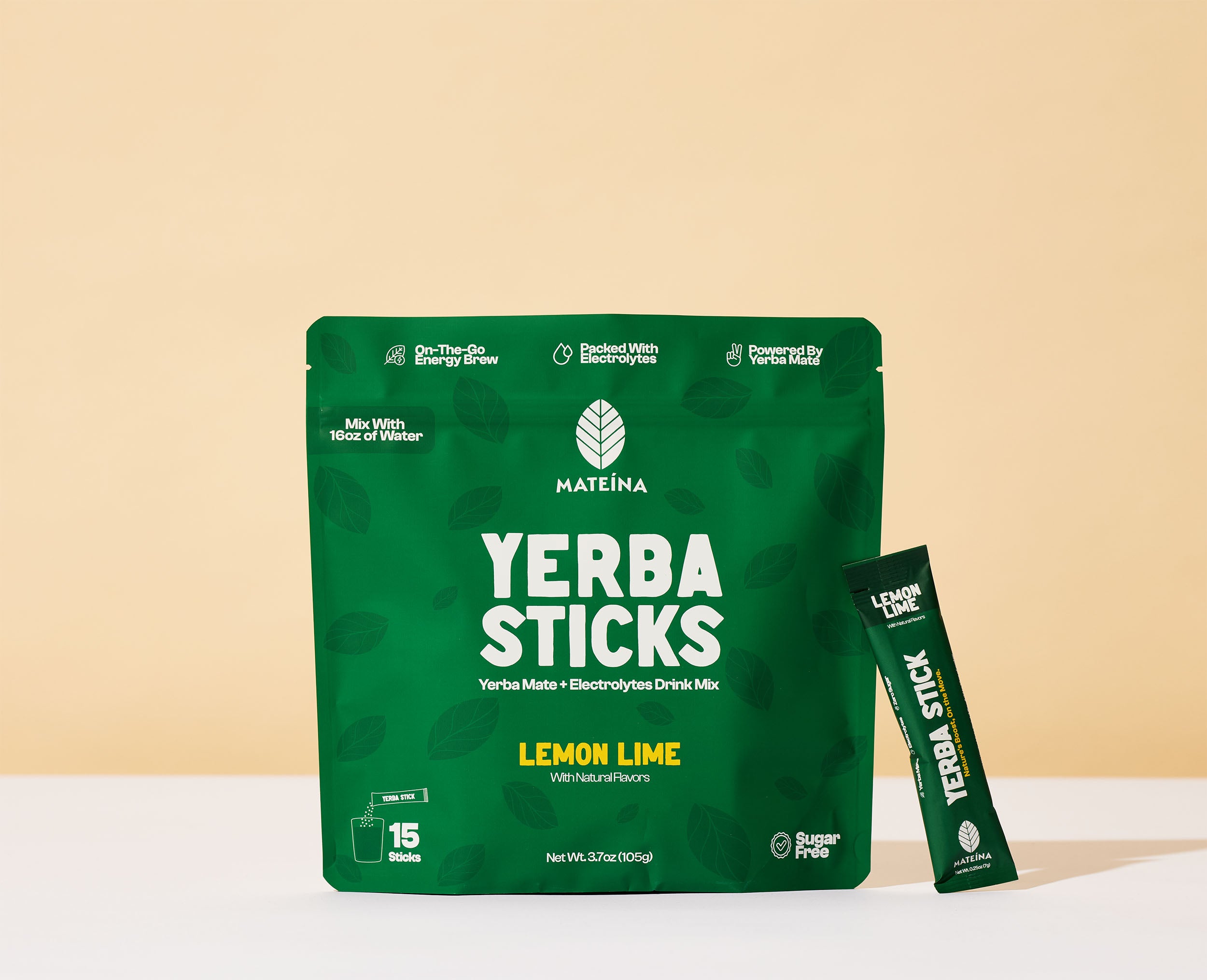 Yerba Mate + Electrolytes - Lemon Lime